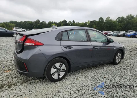2018 Hyundai Ioniq Blue from USA, damaged, VIN KMHC65LC6JU076472